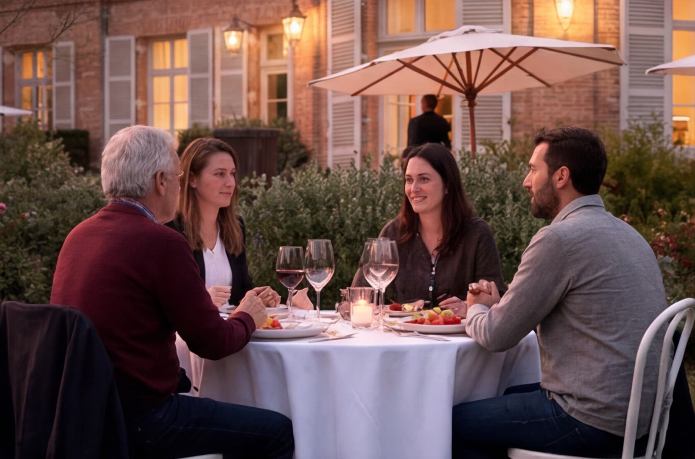 Soirée apéritive au château