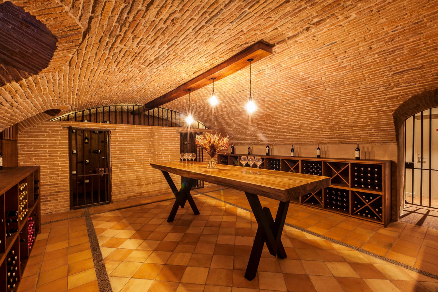 Cave à vins du Château de Roquefoulet