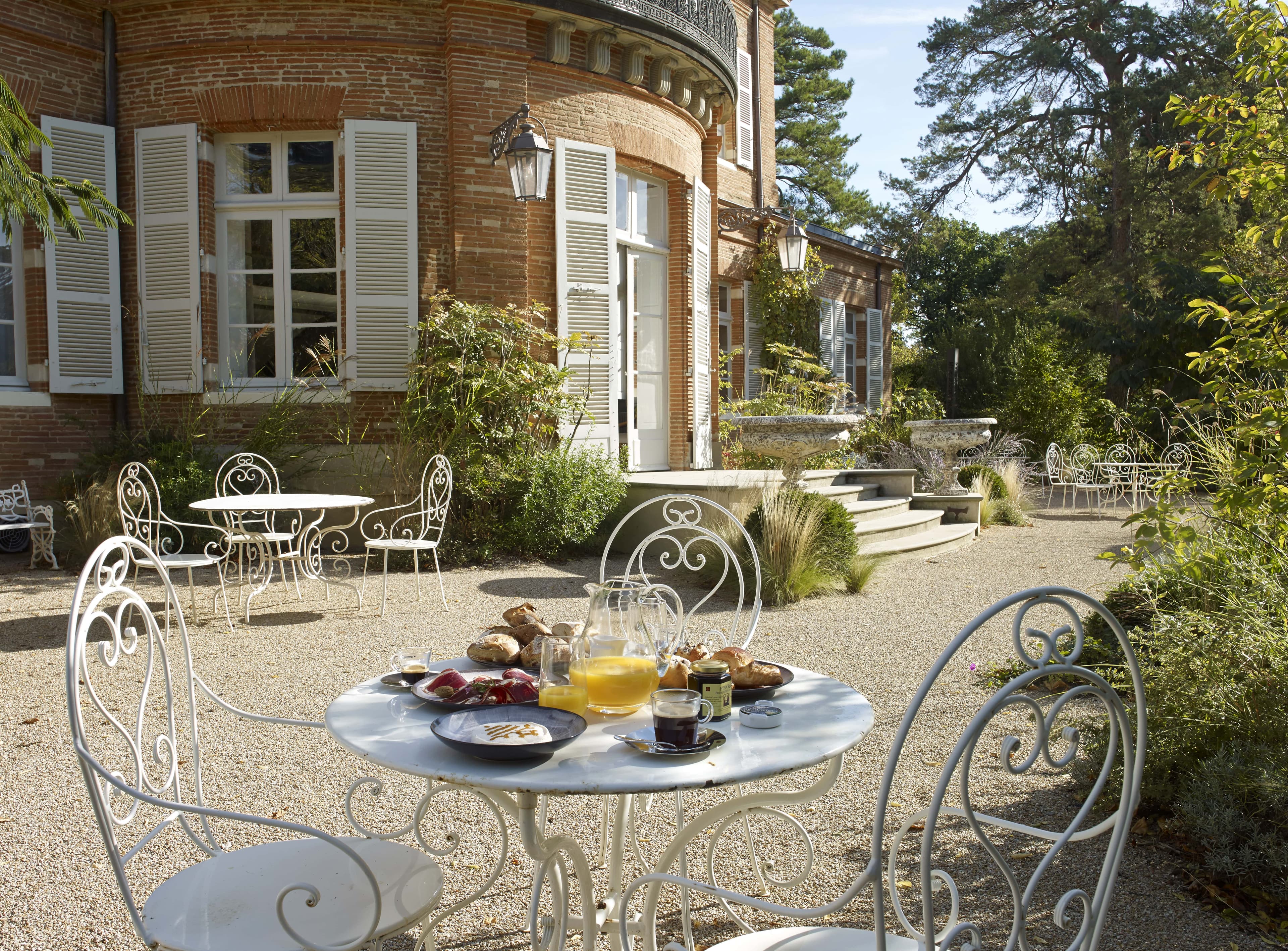 Château terrace