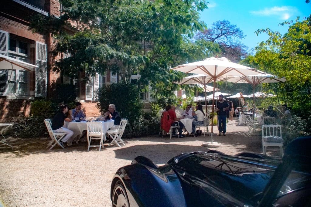 Terrasse du Château de Roquefoulet